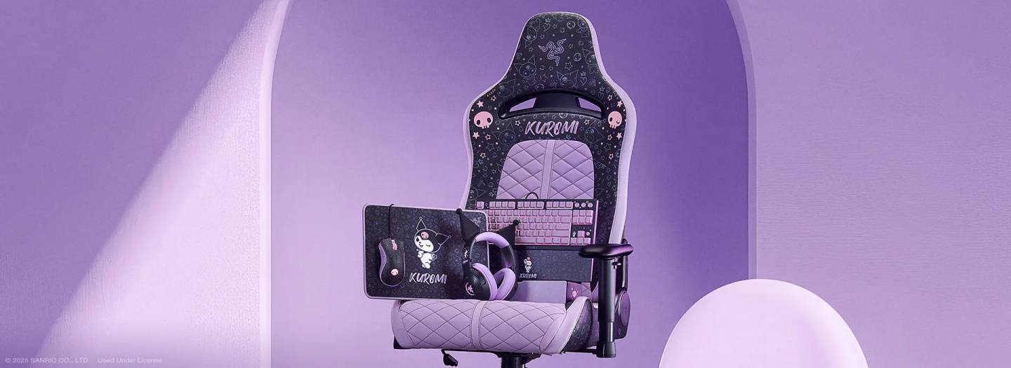 Razer 推出酷洛米电竞周边!真无线耳机、键盘、鼠标、电竞椅通通都有 Razer 推出酷洛米电竞周边!真无线耳机、键盘、鼠标、电竞椅通通都有