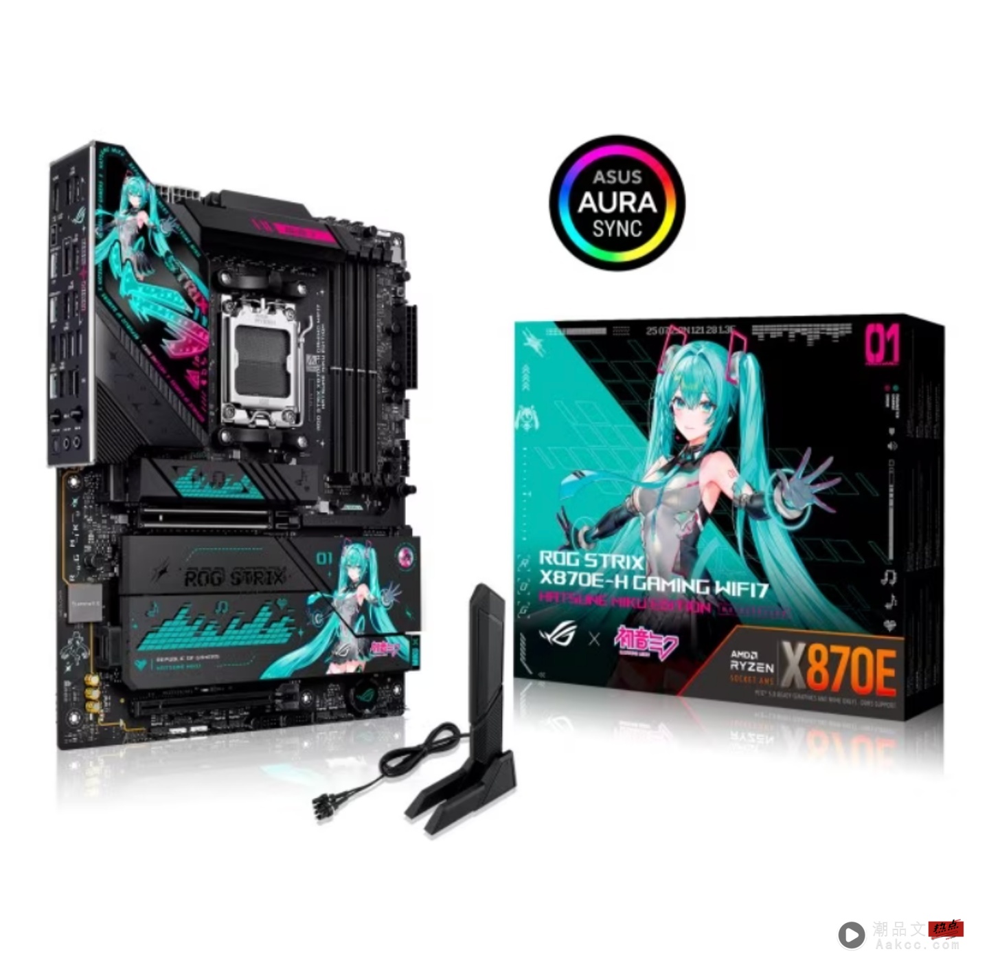 ROG 携手初音未来推联名系列!7 /18 正式登场 ROG 携手初音未来推联名系列!7 /18 正式登场