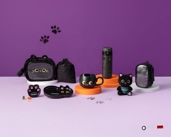 星巴克必收“12星座杯”9/10开卖,猫奴再收星巴克黑猫系列,还有黑猫娃包! 内容图3 新潮社-实时最新热点娱乐时尚美妆等新闻资讯网站! 猫奴收!星巴克黑猫系列商品9/10开卖!