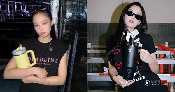 Stanley X Jennie 打造联名保温杯!新吊饰是超可爱“卡皮巴拉妮”,中国台湾贩售时间出炉 内容图1 新潮社-实时最新热点娱乐时尚美妆等新闻资讯网站! Stanley携手Jennie推出联名保温杯!爆红原因、Jennie同款一次看