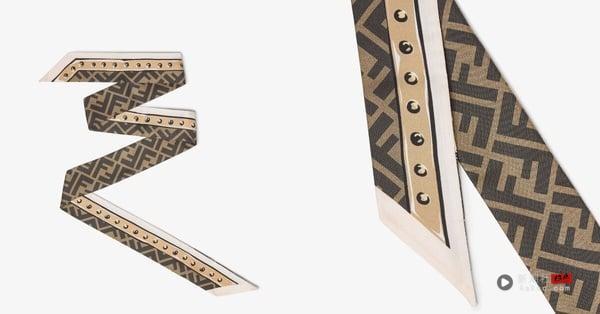 普发一万也能买精品!万元内“精品配件”10 款推荐: LV卡夹、CELINE老花丝巾都能入手 内容图2 新潮社-实时最新热点娱乐时尚美妆等新闻资讯网站! 万元有找精品配件:FENDI Wrappy 棕色真丝绑带,NT$7,800