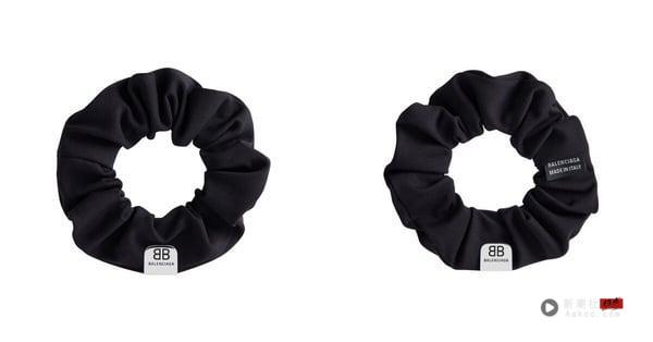 普发一万也能买精品!万元内“精品配件”10 款推荐: LV卡夹、CELINE老花丝巾都能入手 内容图7 新潮社-实时最新热点娱乐时尚美妆等新闻资讯网站! 万元有找精品配件:Balenciaga 发圈,NT$9,000