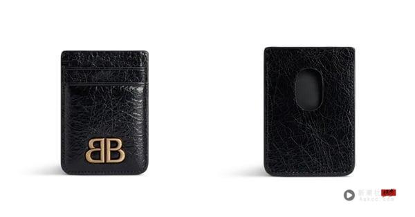 普发一万也能买精品!万元内“精品配件”10 款推荐: LV卡夹、CELINE老花丝巾都能入手 内容图8 新潮社-实时最新热点娱乐时尚美妆等新闻资讯网站! 万元有找精品配件:Balenciaga 磁吸卡夹,NT$8,750