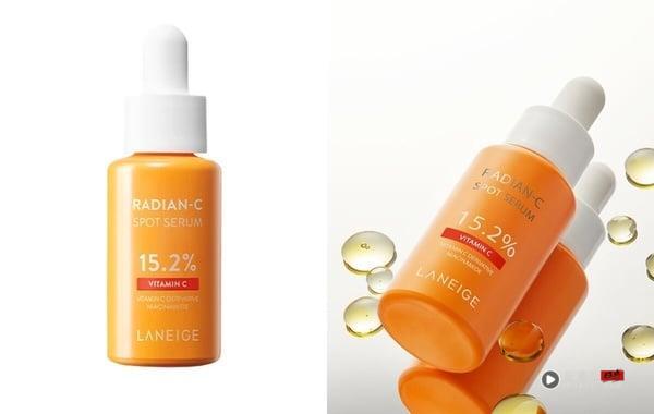 “维他命C精华液”怎么选?功效、浓度、用法解析+16款亮白淡斑精华推荐 内容图13 新潮社-实时最新热点娱乐时尚美妆等新闻资讯网站! LANEIGE兰芝 维他命C净肤精华安瓶