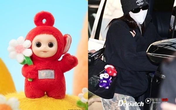 韩星都在疯什么“包包吊饰”?同款帮你神出来!张员瑛、Cortis赵雨凡都是Crybaby粉 内容图5 新潮社-实时最新热点娱乐时尚美妆等新闻资讯网站! 韩星包包吊饰:BLACKPINK Jennie - POP MART天线宝宝系列“说你好”