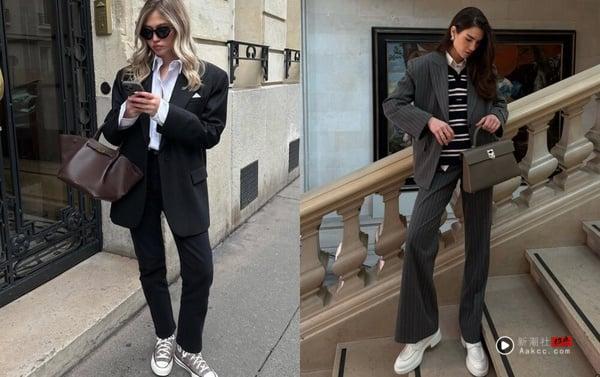 衬衫穿搭攻略!从白衬衫到牛仔衬衫,20大实用搭法+80种穿搭时髦范本,轻松驾驭! 内容图12 新潮社-实时最新热点娱乐时尚美妆等新闻资讯网站! 两位欧美部落客示范秋冬衬衫叠穿技巧,在白衬衫与西装外套中,叠加针织衫或背心增加层次感。