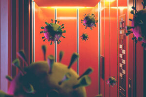 凤山恐怖毒电梯5人染疫》电梯一启动，病毒就乱喷！重症医：进电梯前一定要做这件事