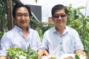 吴福洋针织执行长打造有机蔬果秘境!父亲节不只秀丰收情,更吃出幸福感