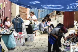 淡水重建街市集》走进时光阶梯　探访老街的人情味