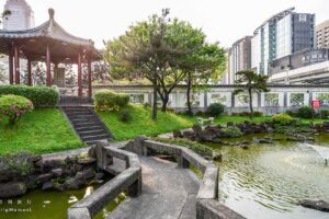 北市逸仙公园》喧闹台北车站，独享优雅日式庭园
