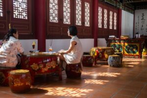 带文化根性的咖啡香 孔庙