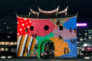 【2019台北灯节超酷炫】360度光雕投影不稀奇！还东西合璧，连古老北门也搭上爵士乐