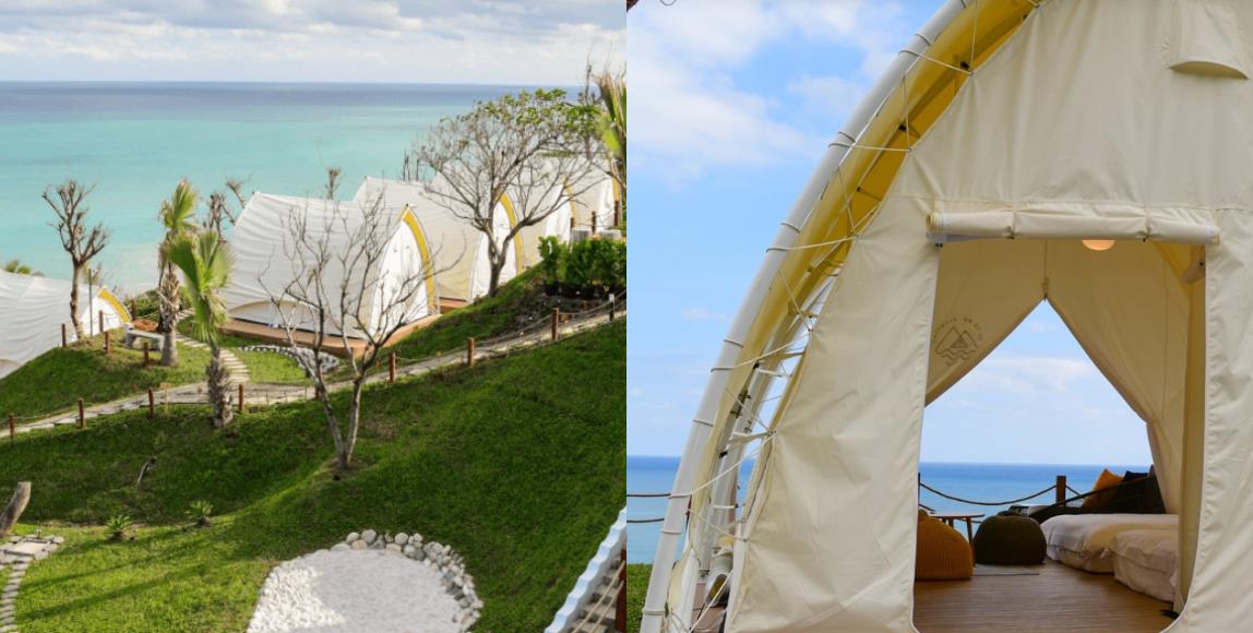 女孩们会爱上的露营:花莲全新打卡景点“海崖谷”,当豪华帐篷遇上绝美海景! 内容图1 女神网-大潮社TV实时追踪属于女人新资讯的综合网站! 女孩们会爱上的露营:花莲全新打卡景点“海崖谷”,当豪华帐篷遇上绝美海景! 乐活旅行 图1张