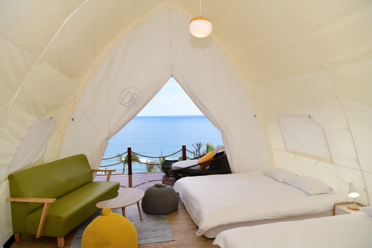 女孩们会爱上的露营:花莲全新打卡景点“海崖谷”,当豪华帐篷遇上绝美海景! 内容图2 女神网-大潮社TV实时追踪属于女人新资讯的综合网站! 82365949_989751664741437_1332361076410417152_o