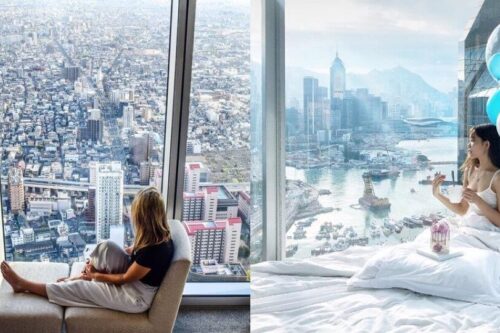 房间就能眺望城市美景！拥有绝美“落地窗视野”的梦幻饭店