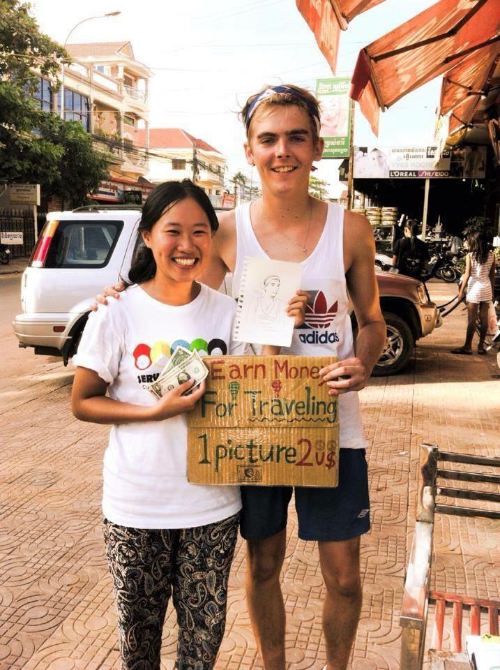 我没钱,所以边画画边旅行-旅行插画家陈柔安的冒险人生 内容图2 女神网-大潮社TV实时追踪属于女人新资讯的综合网站! 我没钱,所以边画画边旅行-旅行插画家陈柔安的冒险人生 乐活旅行 图2张
