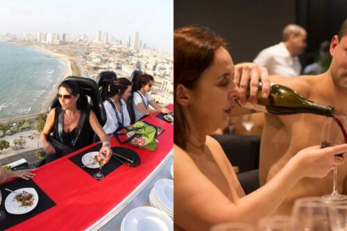 没全抛不能进场吃饭？4 间世界最具特色餐厅挑战你的极限！