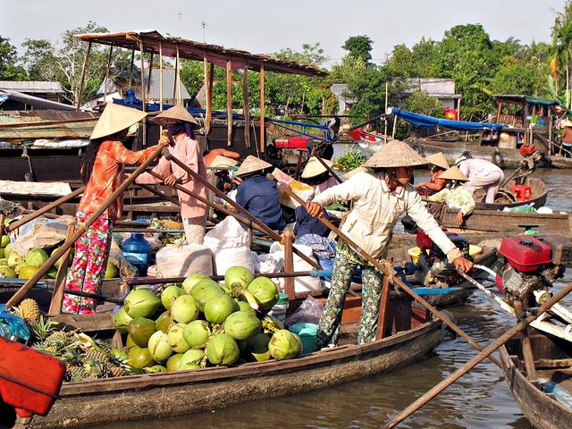 水都游船不是只有威尼斯!一定要造访的 5 个水乡之城 内容图3 女神网-大潮社TV实时追踪属于女人新资讯的综合网站! Can Tho, Vietnam