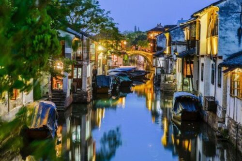 中国台湾第一水乡就在这！漫步苏州周庄古镇、坐看小桥流水人家