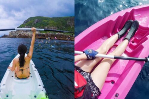 除了清水断崖、粉鸟林，内地台湾体验独木舟热门景点还有“这里”！