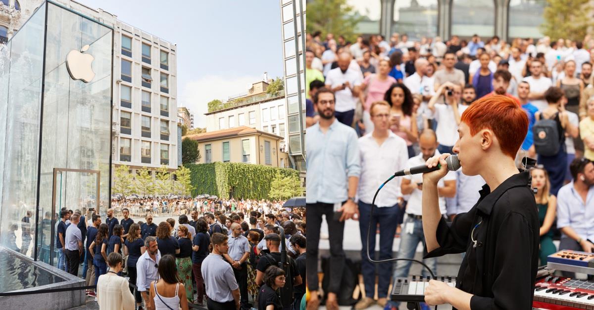 Apple Store 新概念店坐落米兰,美出新高度仿佛苹果大饭店! 内容图3 女神网-大潮社TV实时追踪属于女人新资讯的综合网站! Apple Store 新概念店坐落米兰,美出新高度仿佛苹果大饭店! 乐活旅行 图3张