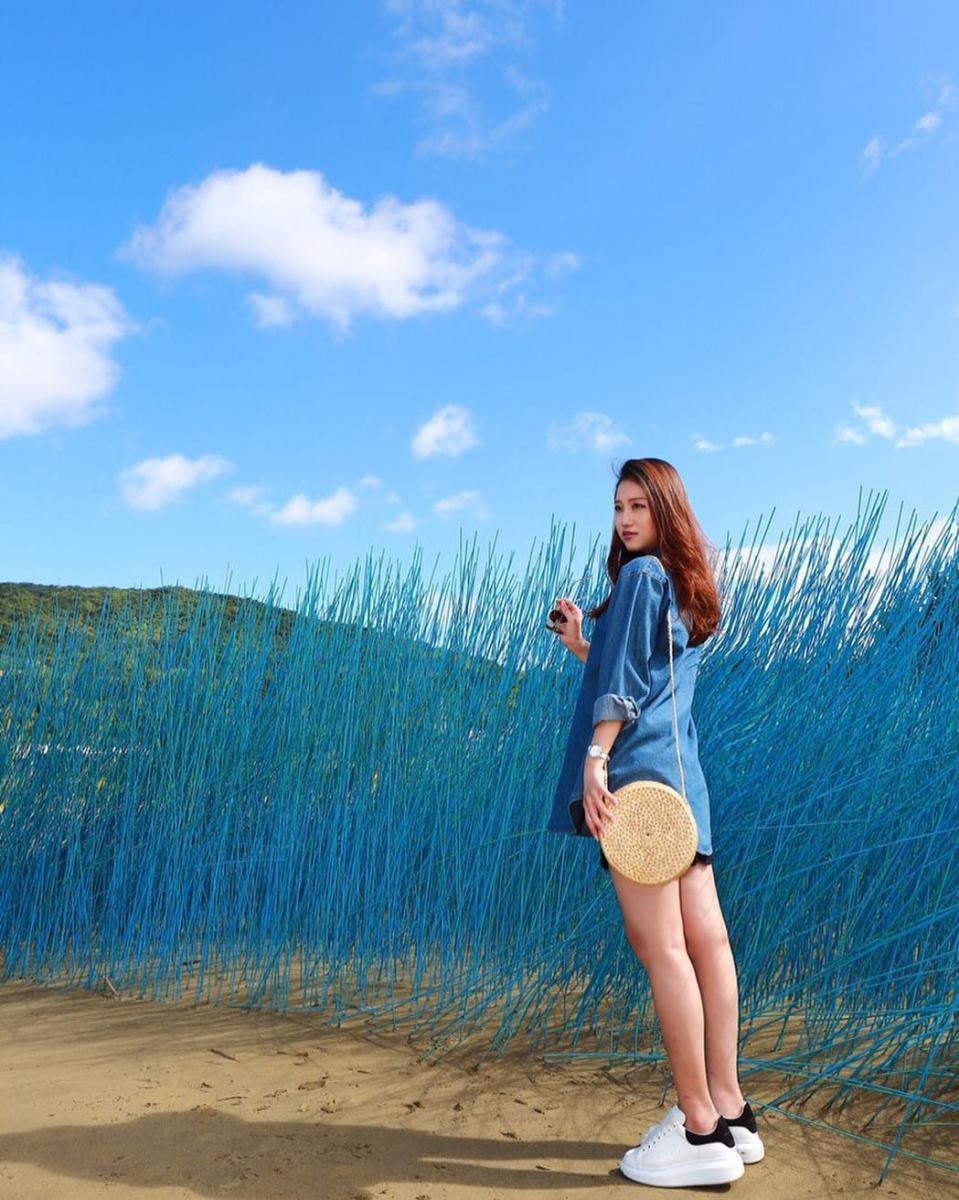 期间限定的超仙景点:屏东小渔村藏秘境,8 万竹签幻化渐层蓝海超吸睛! 内容图2 女神网-大潮社TV实时追踪属于女人新资讯的综合网站! 46986997_358273564723727_5850513886930796544_n.jpg