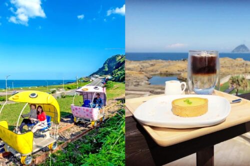 来去基隆看海吧！年末轻旅行提案：骑着深澳 Rail Bike，让蔚蓝的大海带走一整年的哀愁