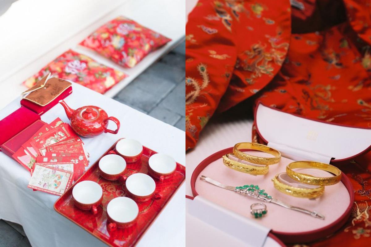 建议那种可能只会用一次,之后就不会再用到的东西,如摆放头尾礼的木盛盒,就到礼俗用品店租借即可。