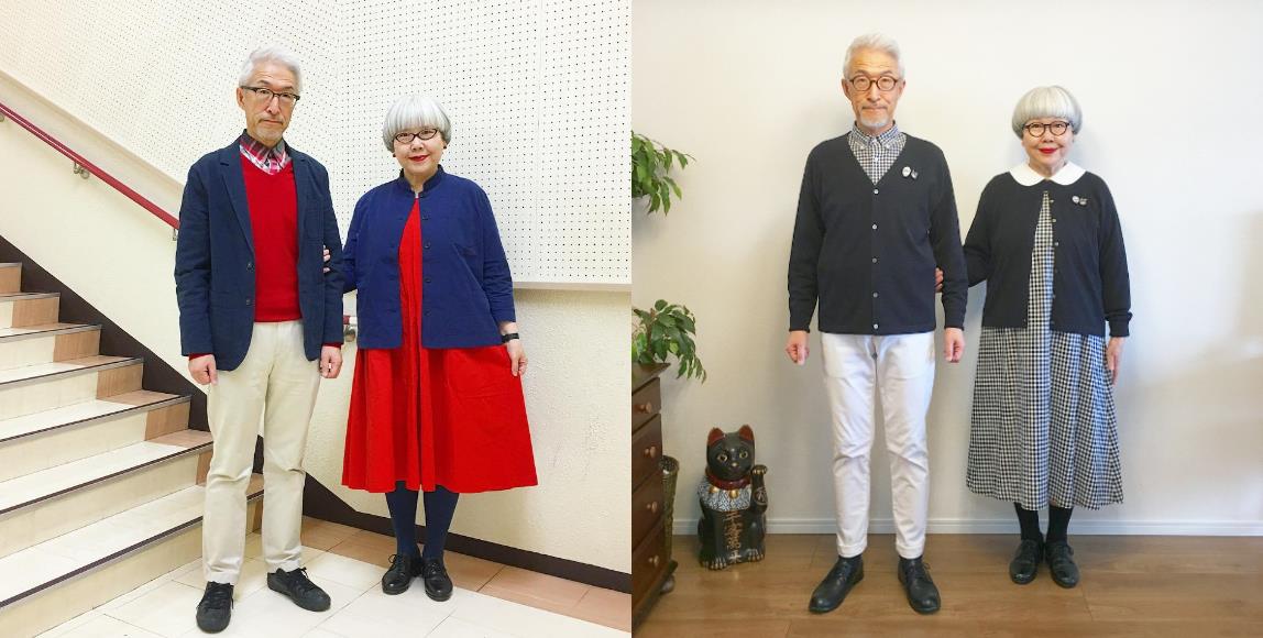 最佳“搭”档!他们结婚 40 年仍热恋如初:从日本穿搭红人 IG 看夫妻相处之道 内容图1 女神网-大潮社TV实时追踪属于女人新资讯的综合网站! 最佳“搭”档!他们结婚 40 年仍热恋如初:从日本穿搭红人 IG 看夫妻相处之道 婚姻经营 图1张