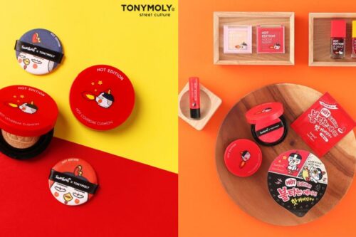 究竟是泡面还是化妆品？韩国设计师翻玩创意， TONYMOLY 与辣鸡面跨界联名颠覆彩妆印象