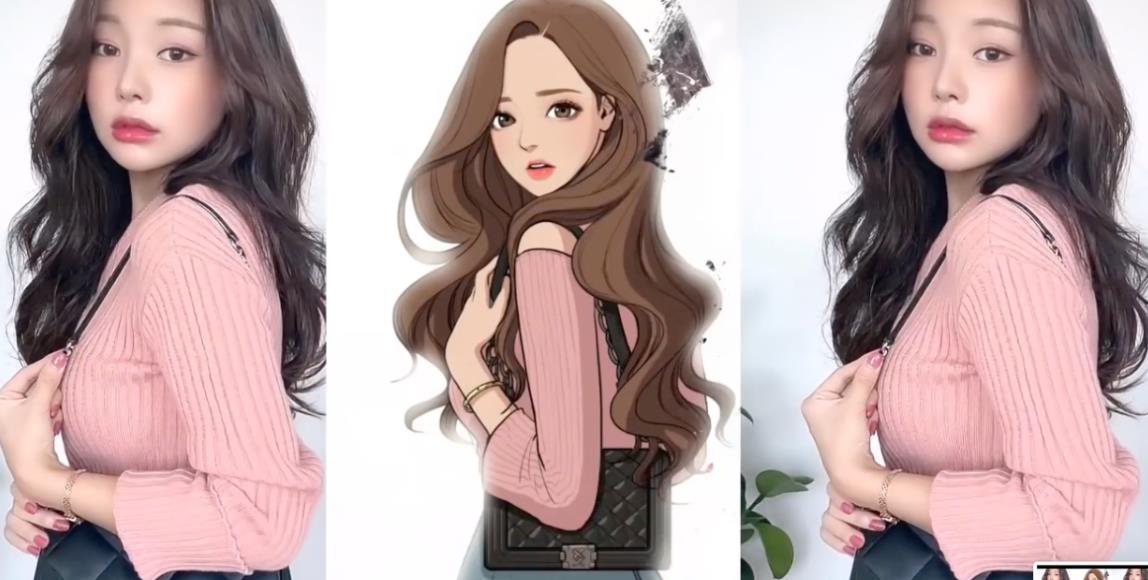 韩国美妆 Youtuber 神复制《女神降临》朱静:基本 5 个化妆步骤秒变身 内容图1 女神网-大潮社TV实时追踪属于女人新资讯的综合网站! 韩国美妆 Youtuber 神复制《女神降临》朱静:基本 5 个化妆步骤秒变身 彩妆保养 图1张