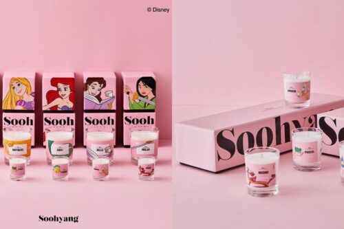 粉嫩登场！韩国超人气香氛《Soohyang 秀香》推出迪士尼公主专属香氛蜡烛，让你气质完胜