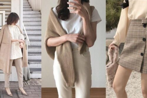 用“奶茶色”做简单搭配，轻松穿出气质好感的女神风采！