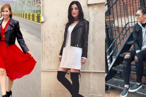 帅气又不失女人韵味！皮衣“这样搭”让你告别拥肿，减龄显瘦又保暖