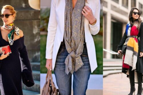 6 种围巾造型任你选！寒冷冬天轻松驾驭，保暖又时尚