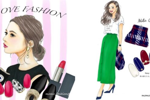 穿搭苦手必看！让日本插画家 Momo 拯救每日烦恼上班穿什么的你