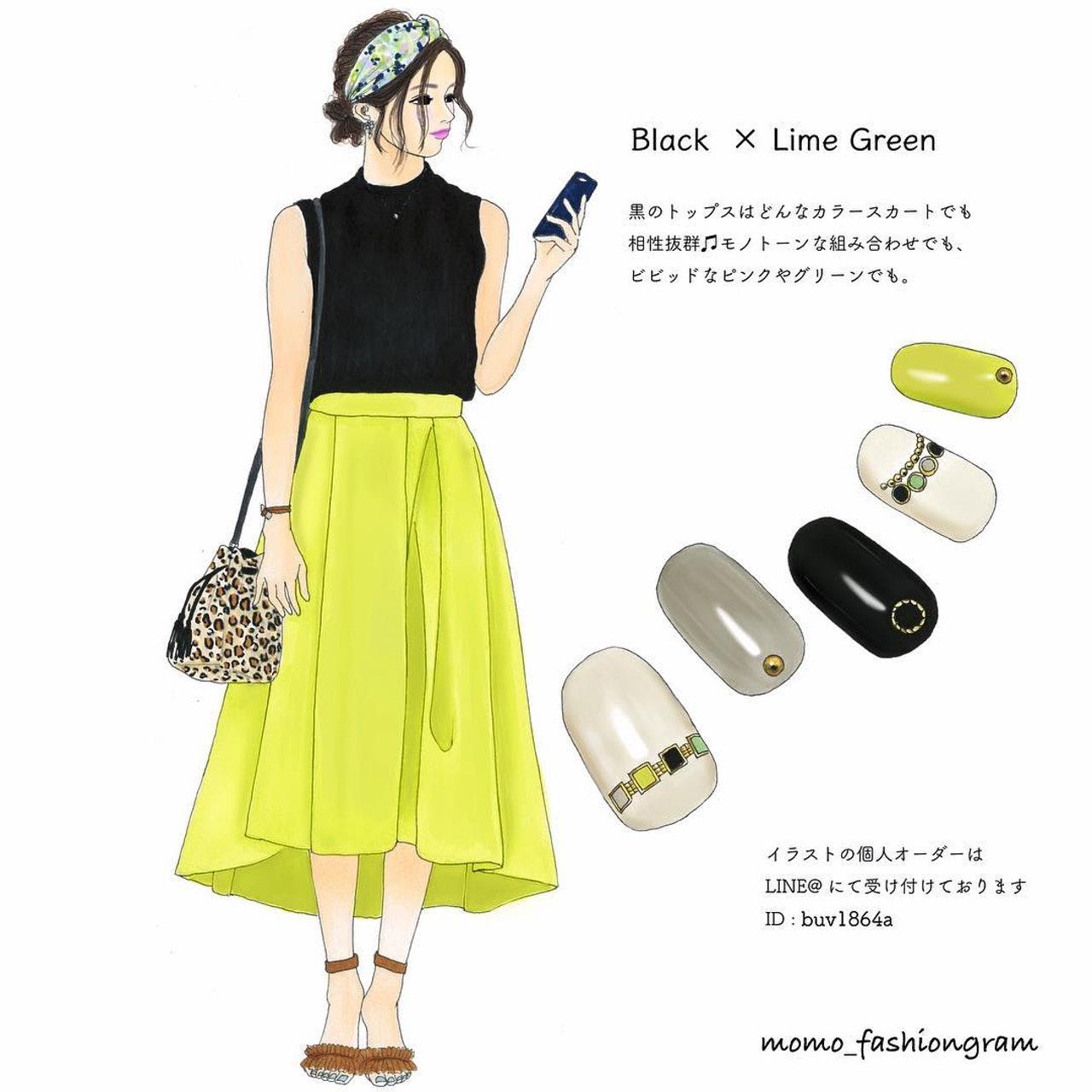 穿搭苦手必看!让日本插画家 Momo 拯救每日烦恼上班穿什么的你 内容图5 女神网-大潮社TV实时追踪属于女人新资讯的综合网站! 5.jpg