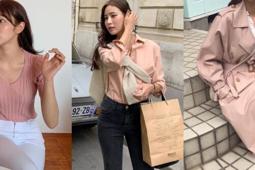 秋冬也可以“粉”嫩嫩！跟着韩妞用粉色单品融入秋季穿搭，营造气质时尚感