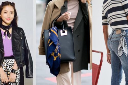 将领巾纳入日常搭配吧！4 way 用法，丰富爱美多变的你