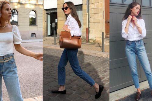 办公室休闲穿搭必备：用这 3 件单品搭配牛仔裤，穿出时髦又专业的美