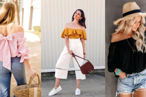 露出你性感的锁骨！5 个一字领上衣穿搭法，可以甜美也能率性休闲