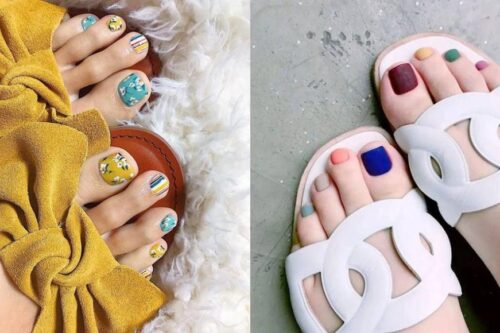 没有上色的脚趾就像素颜！盛夏 5 种必备光疗彩绘色，穿上凉鞋走上你的伸展台