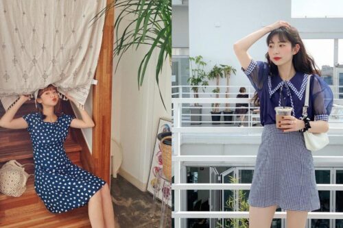 不败的经典蓝穿搭：日常休闲、俏皮可爱、运动混搭，只要有蓝色怎么搭都清新亮眼