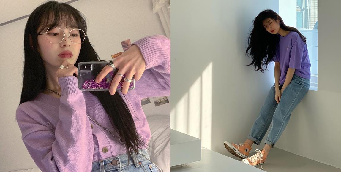 2020 春夏显白色系:跟上秀智、BLACKPINK 的“初恋紫丁香”风潮!比奶茶色更有仙气 内容图4 女神网-大潮社TV实时追踪属于女人新资讯的综合网站! 200618-02-02