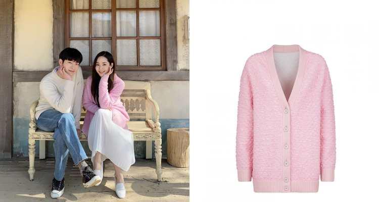 温柔小姊姊穿搭法:朴敏英《天气好的话,我会去找你》粉色毛衣、小白鞋,气质完胜! 内容图2 女神网-大潮社TV实时追踪属于女人新资讯的综合网站! FFFFF(1).jpg