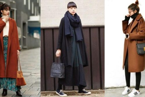 给大衣控的你 4 种日系穿搭选择：一件披上去，宛如走在原宿街头