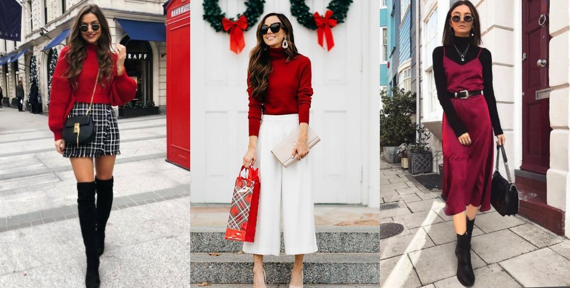 红配绿好俗气?善用巧妙的“色彩搭配学”,穿出氛围满满时尚圣诞风 内容图2 女神网-大潮社TV实时追踪属于女人新资讯的综合网站! 红配绿好俗气?善用巧妙的“色彩搭配学”,穿出氛围满满时尚圣诞风 最新 图2张