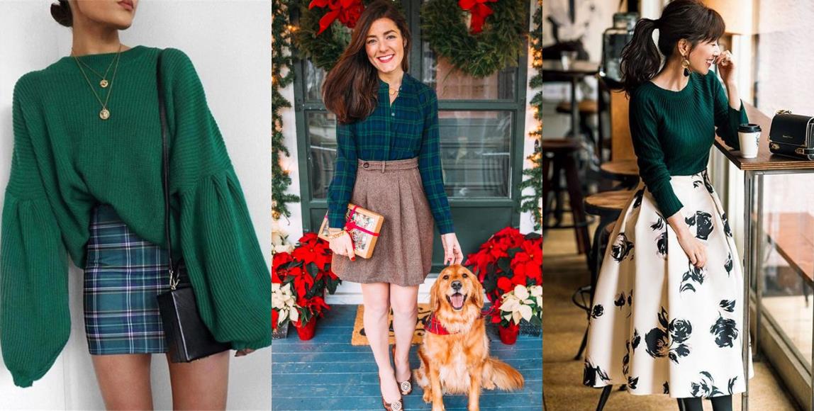 红配绿好俗气?善用巧妙的“色彩搭配学”,穿出氛围满满时尚圣诞风 内容图4 女神网-大潮社TV实时追踪属于女人新资讯的综合网站! 红配绿好俗气?善用巧妙的“色彩搭配学”,穿出氛围满满时尚圣诞风 最新 图4张