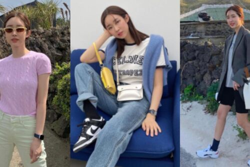 轻熟女高质感穿搭关键！春夏单品指标必追：韩国“带货女王”车静媛一身知性优雅时尚