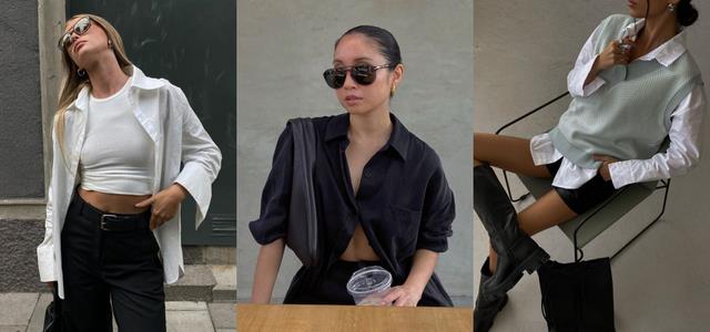 穿衬衫不一定是要去上班!女生“衬衫”这样穿,反转严肃感,简单休闲小秀性感 内容图2 女神网-大潮社TV实时追踪属于女人新资讯的综合网站! 穿衬衫不一定是要去上班!女生“衬衫”这样穿,反转严肃感,简单休闲小秀性感 最新 图2张